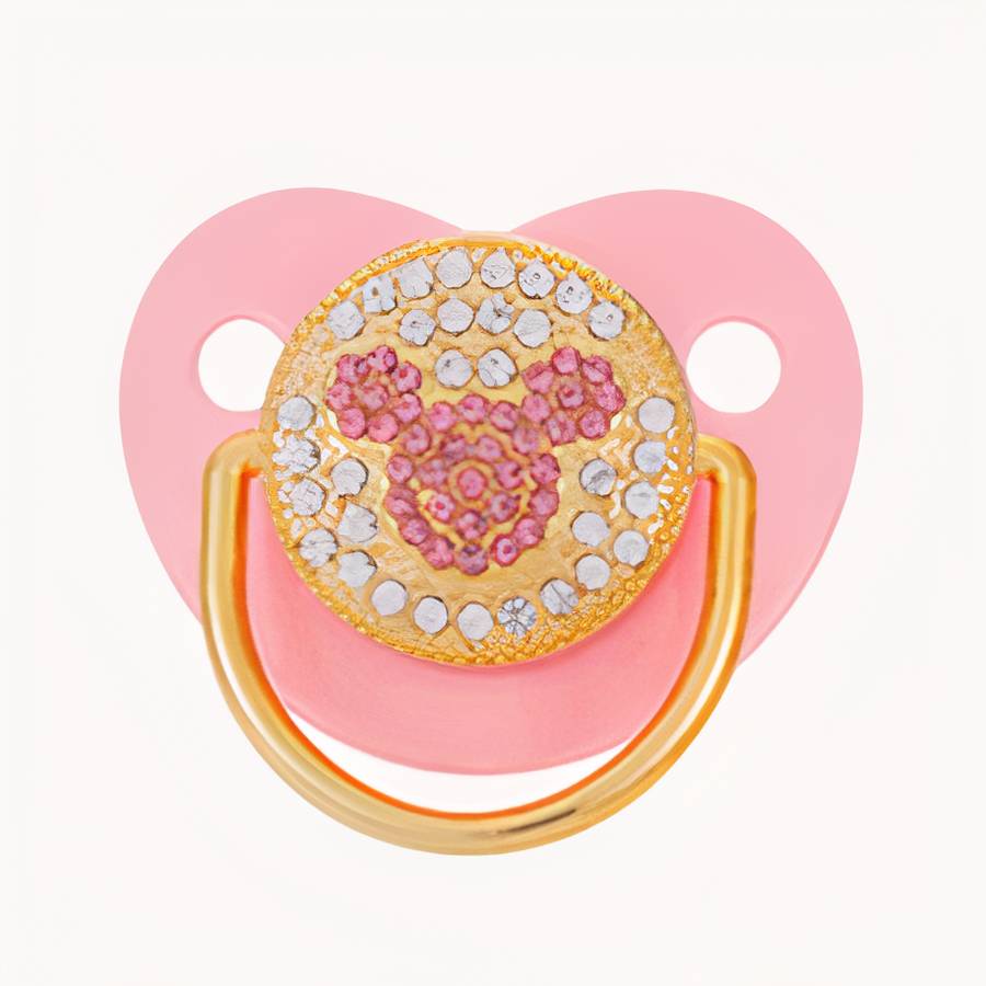 Luxury Cartoon Pattern Baby Pacifier