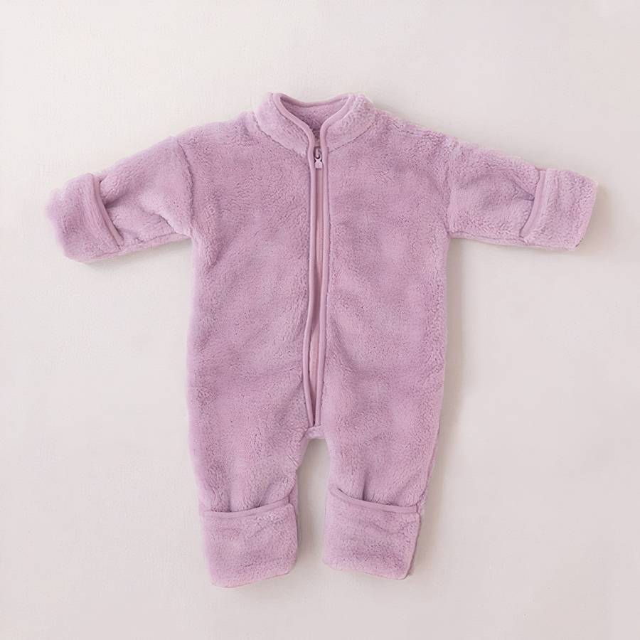 Soft Fleece Romper for Newborn Baby Girls and Boys