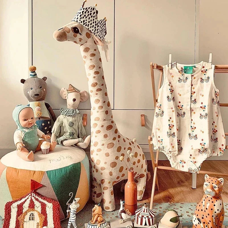 Giant Plush Giraffe Stuffed Animal Toy