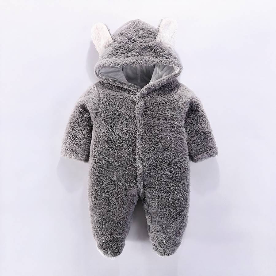 Baby Flannel Footed Pajamas Soft Cozy Infant Sleepwear