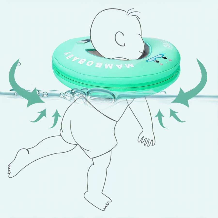 Inflatable Newborn Swimming Ring Baby Float for Infant Water Safety