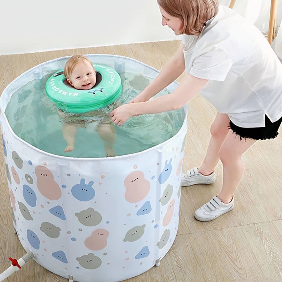 Inflatable Newborn Swimming Ring Baby Float for Infant Water Safety