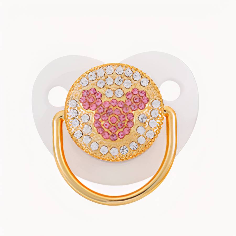 Luxury Cartoon Pattern Baby Pacifier