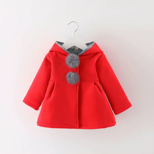 Baby Cotton Coat Warm Infant Jacket Toddler Outerwear Organic Cotton Baby Coat