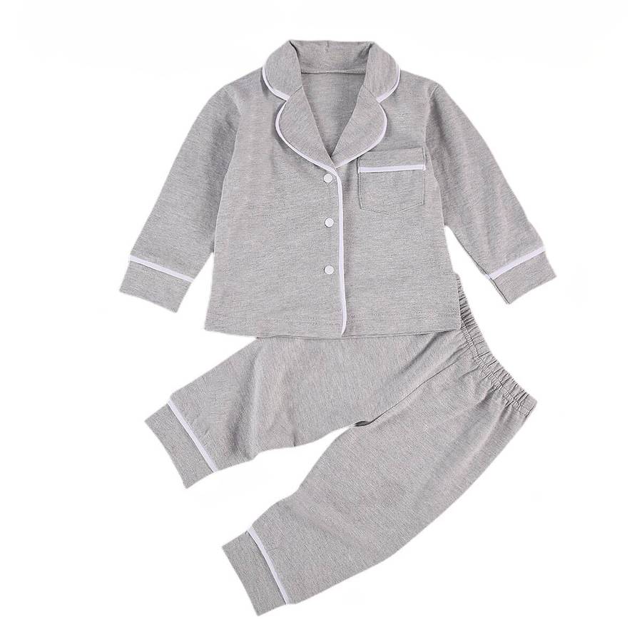 Unisex Baby Cotton Pajamas Soft Breathable Sleepwear