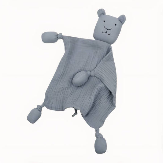 Baby Plush Bear Lovey Comforter Soft Security Blanket for Infants