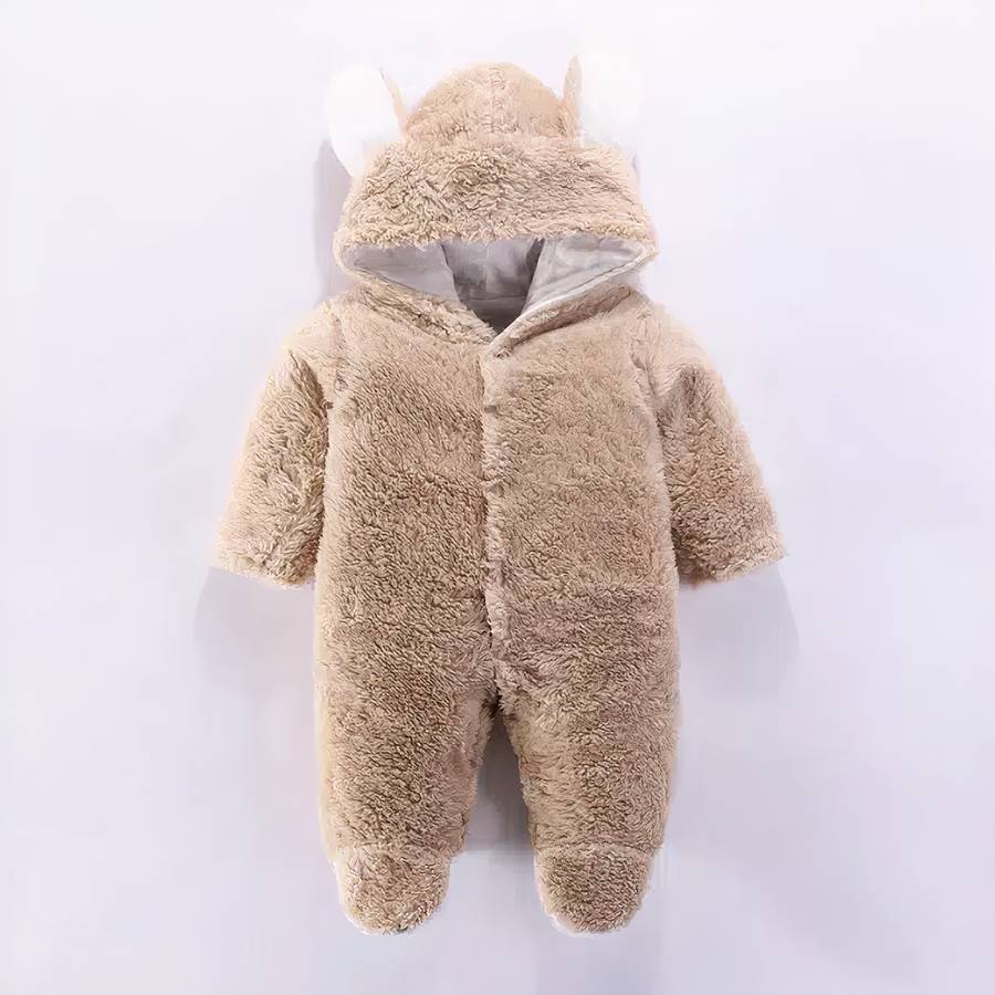 Baby Flannel Footed Pajamas Soft Cozy Infant Sleepwear