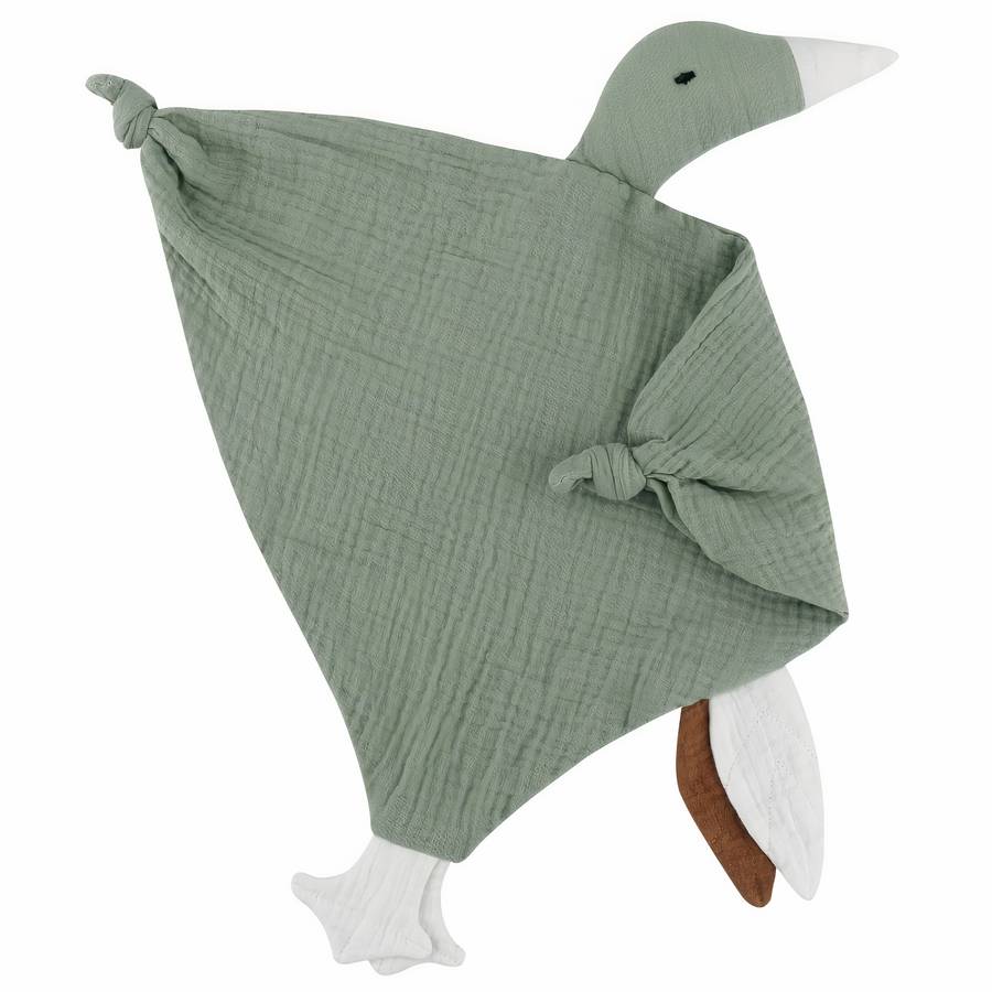 Vintage Baby Comfort Blanket for Newborns Soft Security Blanket