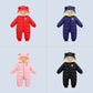 Baby Winter Fleece Onesie Snowsuit Warm Cozy Infant Coverall