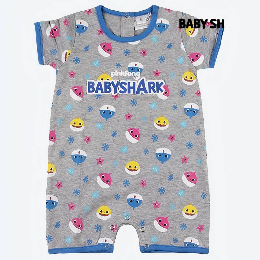 Baby Shark Short Sleeve Romper for Babies Toddler Infant Clothes Summer Outfit