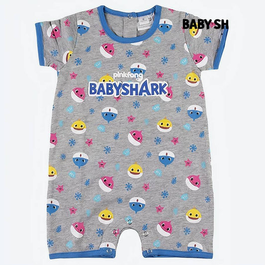 Baby Shark Short Sleeve Romper for Babies Toddler Infant Clothes Summer Outfit