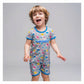 Baby Shark Short Sleeve Romper for Babies Toddler Infant Clothes Summer Outfit