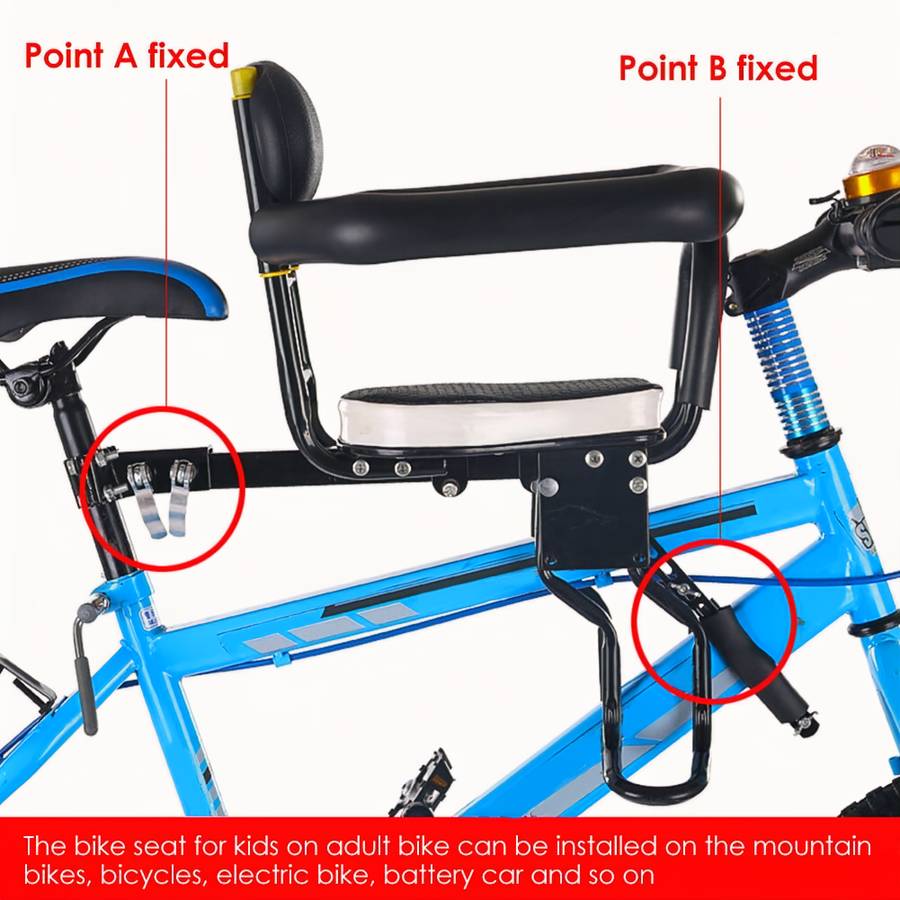 Child Bike Seats for Toddlers and Kids Safe Bicycle Seat Accessories