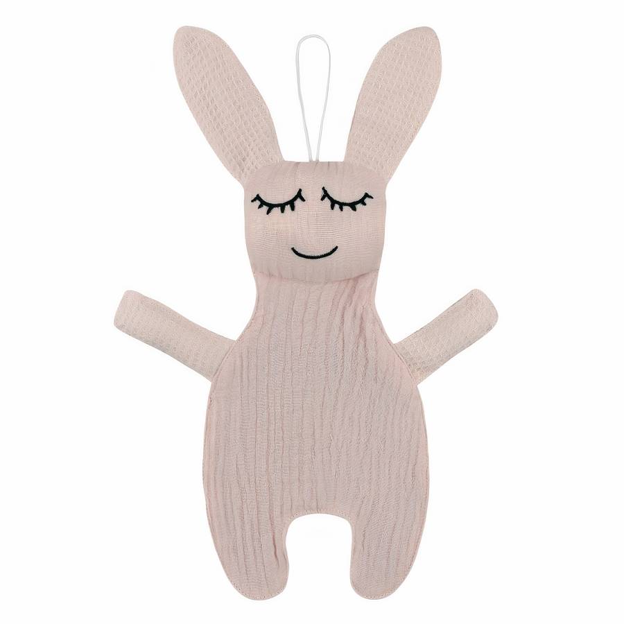 Cotton Baby Bunny Security Blanket Plush Toy for Girls and Boys