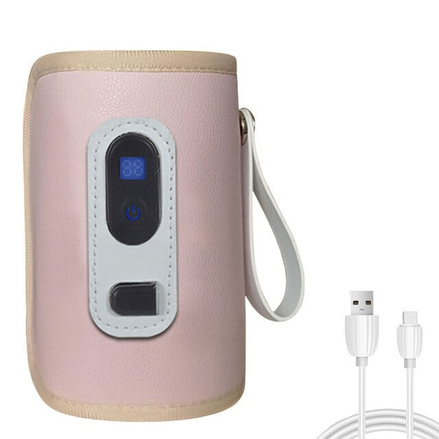 Portable USB Baby Bottle Warmer Electric Travel Bottle Heater
