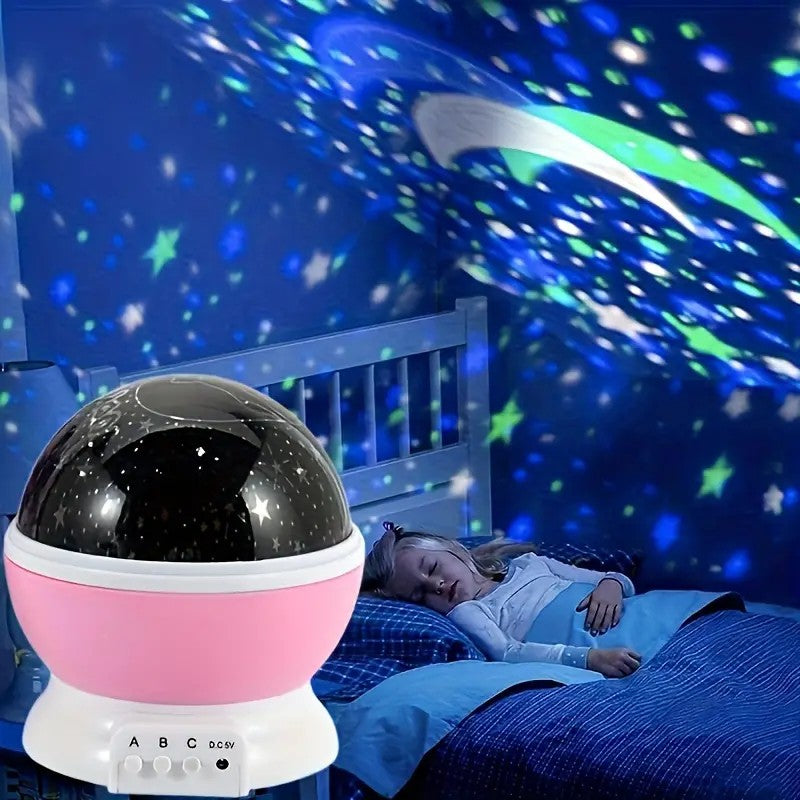 Starry Night Light for Baby and Kids Nursery Projector Nightlight