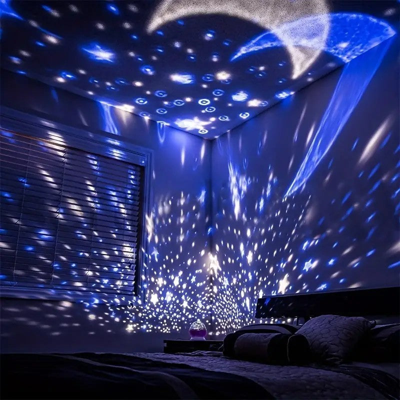 Starry Night Light for Baby and Kids Nursery Projector Nightlight