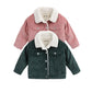 Sherpa Lined Denim Jacket for Women Warm Fleece Jean Coat