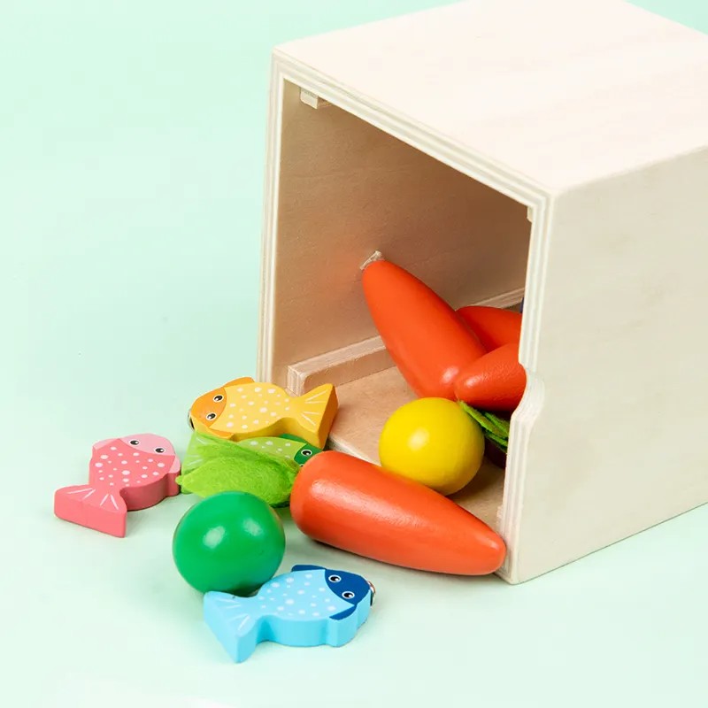 Object Permanence Learning Box Toy for Babies Toddler Development Educational Playset