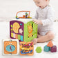 Montessori 7-in-1 Baby Activity Cube Developmental Toy for Infants and Toddlers