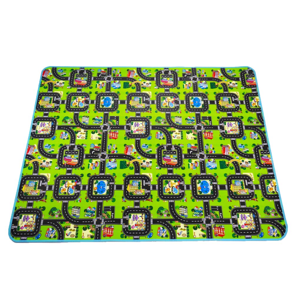 Kids Car Track Play Mat