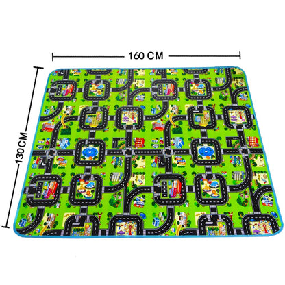 Kids Car Track Play Mat