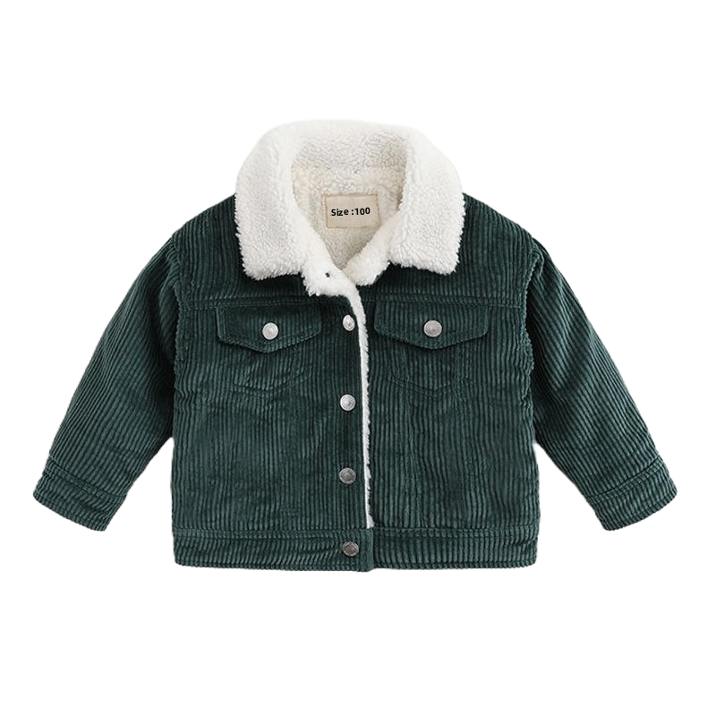Sherpa Lined Denim Jacket for Women Warm Fleece Jean Coat