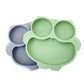 Baby Suction Plate Toddler Non Slip Feeding Dish Spill Proof Bowl