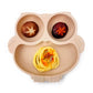 Baby Suction Plate Toddler Non Slip Feeding Dish Spill Proof Bowl