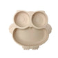 Baby Suction Plate Toddler Non Slip Feeding Dish Spill Proof Bowl
