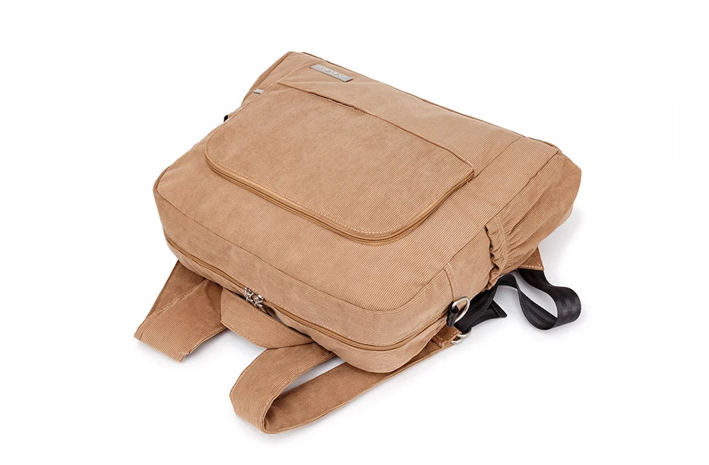 Soboba Multifunctional Corduroy Diaper Bag