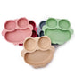 Baby Suction Plate Toddler Non Slip Feeding Dish Spill Proof Bowl