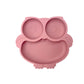 Baby Suction Plate Toddler Non Slip Feeding Dish Spill Proof Bowl
