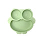 Baby Suction Plate Toddler Non Slip Feeding Dish Spill Proof Bowl