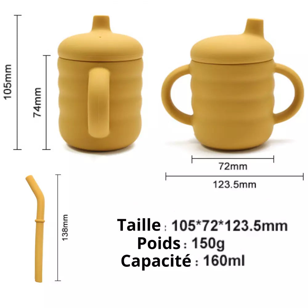 Training Cup for Toddlers Spill Proof Sippy Cup for Kids Transition Cup